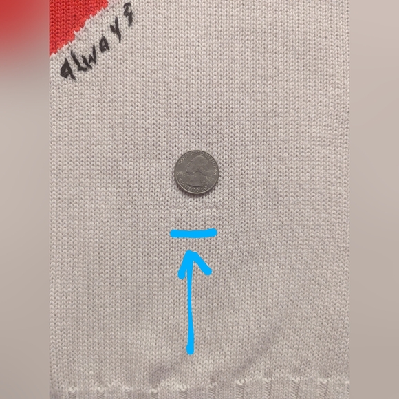 Minnie Rose Love Me Always Cotton Cashmere Blend Sweater XL - Picture 9 of 12